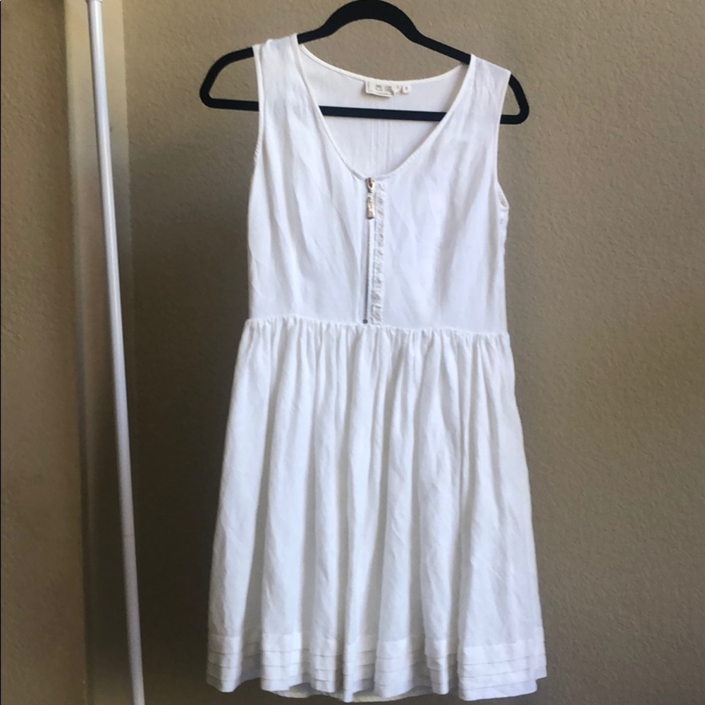 White summer dress